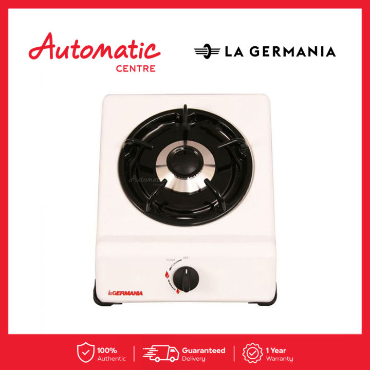 La Germania G390EF 1Burner Gas Stove Tray Trivet with Automatic Piezo