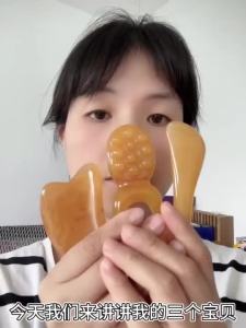 [Mới] Bộ dụng cụ chăm sóc da mặt GuaSha Dụng cụ Massage giảm béo Tấm cạo mặt Bấm huyệt Thanh nâng Máy mát xa nạo vét Kinh tuyến Thúc đẩy tuần hoàn máu Thư giãn