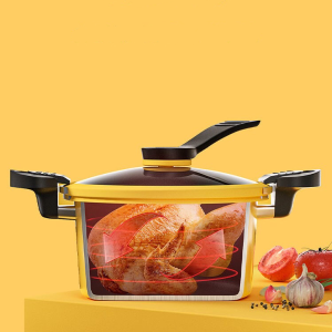 G.DUCK Pressure cooker หม้อต้มแรงดันสูง ขนาด 3.5 ลิตร รุ่นอัพเกรด ก้นหนา ใช้ได้ทั่งกับเตาแก๊สและเตาไฟฟ้า หม้อต้มแรงดัน หม้อตุ๋น