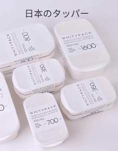 Japan Fresh-Keeping Box Refrigerator Storage Box Frozen Meat Rice Box Refrigerated Sealed Box