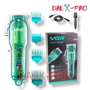 VGR V660 hair clipper / mesin cukur rambut VGR 660 transparant
