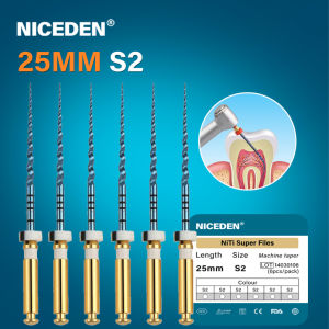 Dental SX-F3 Blue Files Nitinol Rotary Universal Engine Endodontic Anti-Fatigue Constant Needle Dentistry Root Canal Material
