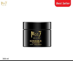 Mooi Kerasilk Hair Treatment โมอิ เคราซิลค์ เคราติน แฮร์ ทรีทเมนท์เชื่อมแกนเส้นผม ฟื้นฟูผมเสียเร่งด่วน มีส่วนผสมของคาเวียร์และซิลค์โปรตีน