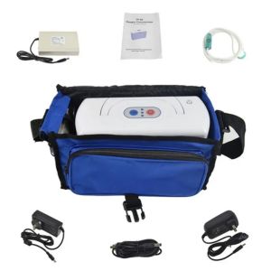 Wellect portable oxygen concentrator lightweight 3L/min oxygen supply car use oxygen breathing machineW.WW