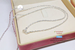 สร้อยคอเงินแท้92.5% ลายเกลียวตัดลาย เล่นแสงดีมากๆ ค่ะ หนัก 1 สลึงตัน เหมาะสำหรับเด็กและผู้หญิง ยาว 16-20 นิ้ว (สร้อยงานอิตาลี)