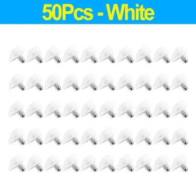 10/50Pcs Shelf Support Pegs Plastic Laminate Support Studs Cabinet Wardrobe Shelf Holder Pins Glass Plate Furniture Bracket Peg