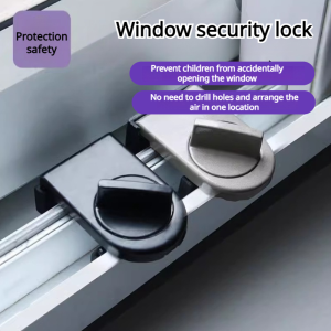 Sliding door and window antitheft locks with aluminum alloy protection locks
