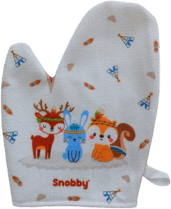 Omiland Washlap Tangan Motif Alpaca WASLAP handuk lap mandi bayi