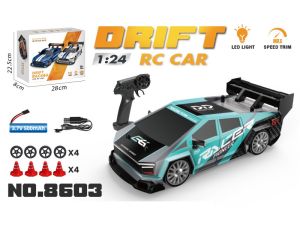 1:24 4WD Xe hơi điều khiển từ xa Điều Khiển Trôi động cơ Turbo xe ô tô Đua Xe Ae86 Gtr Evo Điều Khiển Từ Xa đua xe địa hình Xe Với đèn LED