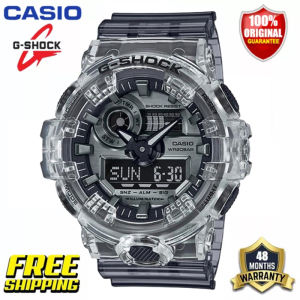 (Ready Stock Free Shipping) jam tangan lelaki G Shock Watch Men Sport Watch Dual Time Display jam tangan lelaki waterproof original World Time LED Auto Light Men Formal Casual Watches GA-700SE-1A