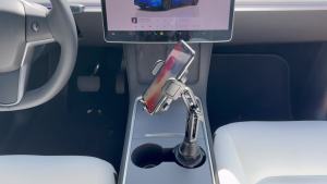 Giá đỡ điện thoại cốc cho ô tô với kẹp thông gió giá đỡ điện thoại cốc nâng cấp cho ô tô với đế mở rộng giá đỡ điện thoại di động tương thích với iPhone Samsung tất cả điện thoại 4.0-7.0 inch