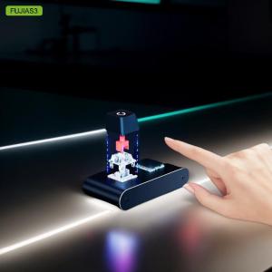 FUJIAS3 Computer Desktop Aluminum Switch Button Desktop Host External Power Supply Power Button External Extension