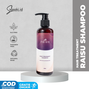 Raisu Shampoo - Paket Hemat 2 botol Shampo Penumbuh Rambut