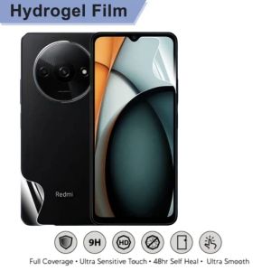 REDMI 13C REDMI A3 A2 A1 HYDROGEL FULLSET DEPAN BELAKANG ANTI GORES JELLY MATTE ANTI MINYAK GLARE DOFF FRONT AND BACK