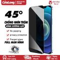 Kính Cường Lực Chống Nhìn Trộm iPhone 45 Độ giảm ánh sáng xanh, miếng dán bảo vệ màn hình cho điện thoại 16 15 14 13 12 11 Pro Max. 