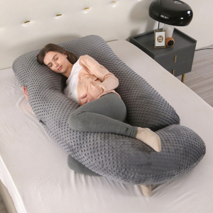 SBAN G-SHAPED PREGNANCY PILLOW FULL BODY SUPPORT FOR PREGNANT MOTHERS TO SLEEP GOOD