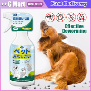 500ml PET Flea Tick Spray for Dogs Cats Fresh Fragrance Natural Pet Care Topical Spray for Dog Cat Accessories Cleaning Products