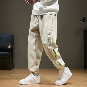 Large Size Mens Sweatpant Loose Fit Baggy Jogger Pants Male Spring Summer Elastic Sport Casual Fashion Trouser Big Large Plus2026