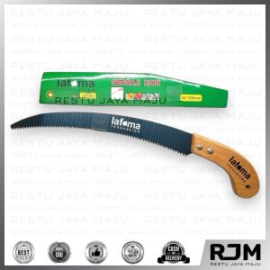 [12 pcs] LAFUMA Gergaji Kopi 14 inch gagang kayu graji dahan ranting tanaman rj