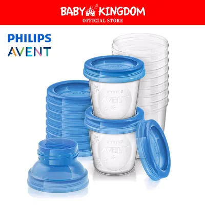 Philips Avent Breast Milk Storage Cups (10pcs x 180ml)