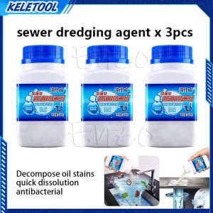 5800PSI Pressure Washer Sewer Jetter Kit 1/4 Inch Button Nose & Rotating Nozzle for Drain Cleaning