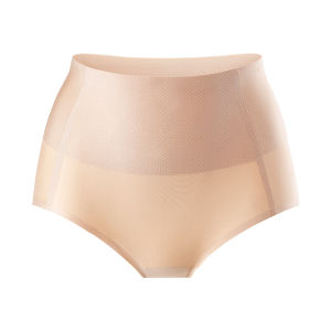 KUCHAR Ice Silk Panties for Women Seamless Underpants High Waist Briefs Plus Size Underwear Tummy Control Hip Lift Briefs Antibacterial Crotch Panty M-XXL