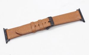 [FREESHIPMAX] DÂY đồng hồ thay thế APPLE WATCH dây da EPSOM-kèm ADAPTERkhoá không rỉ gắn chốt thông minh đủ size 1234567 Size 384041424445mm bảo hành 6 tháng tặng kèm khoá da bò Songhan Leather