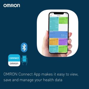 Omron HEM-7142T Automatic Upper Arm Blood Pressure Monitor BPM Digital with Bluetooth