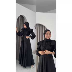 BISA COD-BEST SELLER ERGINA DRESS SILK BUSUI FRIENDLY SIZE M-XXL DRESS KONDANGAN DRESS PESTA DRESS DRESS BRIDESMAID