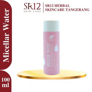 SR12 MICELLAR WATER MAKE UP REMOVAL MENGANGKAT MINYAK DAN SEL KULIT MATI DI WAJAH