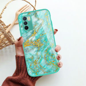Softcase Glass Kaca GREEN Oppo A95 4G A74 4G A16 /A16S A16 A15S A12 A5S A7 A54 RENO 5 RENO 5F RENO 6 4G  - G02 - Casing Hp  - Pelindung hp   Oppo A16 /A16S A16 A15S A12 A5S A7 A54 RENO 5 RENO 5F RENO 6 4G- Case Handphone