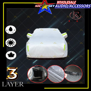 TOYOTA RacingKool Car Cover Protection Waterproof Sun-proof Anti-Dust Kereta C22 UNSER HIACE