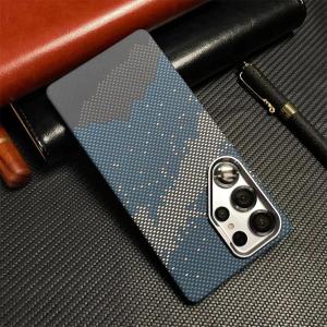 For Samsung Galaxy S26 S25 S24 S23 Ultra Case Hard Carbon Fiber Relief Texture Wireless Charging Alloy Lens Armor Cover