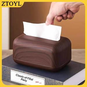 ZTOYL Mới Trung Quốc-Phong cách đơn giản óc chó màu mô hộp hộ gia đình rắn GỖ PHÒNG KHÁCH lưu trữ carton bằng gỗ mô hộp lưu trữ