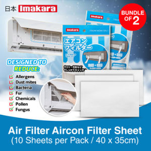 🔥Imakara Air Filter Aircon Filter Sheet 🔥 10pcs/1 pack🔥 bundle of 2 or 3 packs
