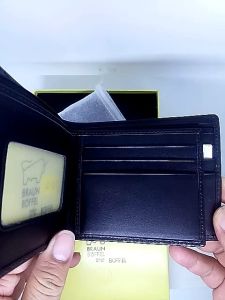 Dompet Lipat Kulit Pria Cowok Bruan Buffel New Model