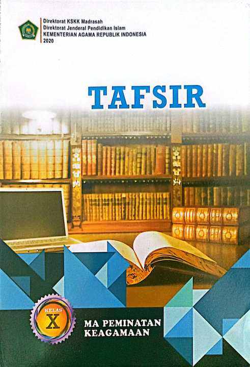 Buku Siswa Tafsir Kelas Peminatan Madrasah Aliyah Kemenag Buku