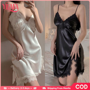 YIFAFA Plus Size European And American Colorful Temptation Lingerie Nightgown Pajamas Suit