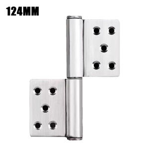 Silver 3" 4" 5" Stainless Steel Pvc Flag Hinge Butterfly Hinges Window Door Hinge Easy to install