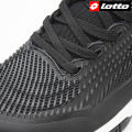 Sepatu Tenis Lotto Caleb Black. 