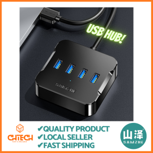 SAMZHE 4 Port USB3.0 Hub - 0.5M (Free Micro USB Cable)
