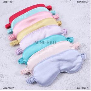 [COD] MINIFRIUT Double-Side PURE Silk eyeshade นอนตาปก eyepatch สุขภาพนอนหลับ shading