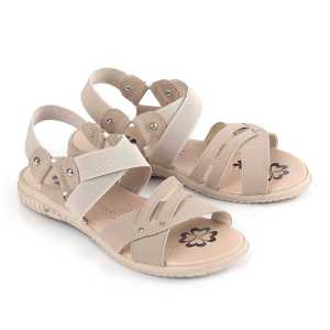 YK1033 Sandal Anak Perempuan Tali Belakang Sandal jibbitz Bunga Anak Cewek Merek Ukuran 26-35