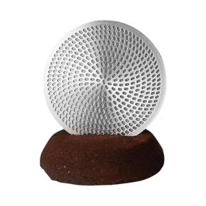 Practical 51/58.5mm Coffee Strainer Double Meshes Coffee for Rich Aromas and Taste in Homes Kitchens or Cafes