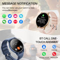Aolon GTR3 นาฬิกาอัจฉริยะ 1.43'' จอ AMOLED HD แบบเปิดตลอดเวลา รับสาย WhatsApp เครื่องตรวจสอบอัตราการเต้นของหัวใจ 110+ โหมดกีฬา ระดับกันน้ำ แบตเตอรี่ใช้งาน 120 ชั่วโมง. 
