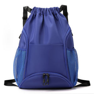 Mountaineering backpack lightweight sports outdoor backpack football and basketball bag can be printed LOGO Drawstring pouch