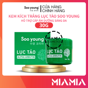 Kem Kích Trắng Lục Tảo Soo Young 30g Hỗ Trợ Cấp Ẩm Dưỡng Sáng Da Mềm Mịn - Miamia