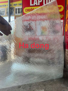 ( Khổ cao 1m x dài 1m x dày 8dem) Tôn nhựa lấy ánh sáng màu trắng mờ che nắng mưa đều được