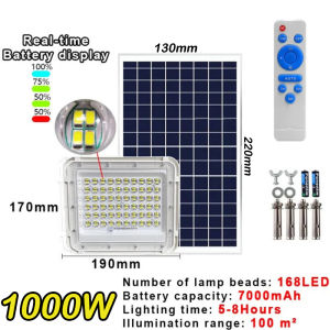 Solar flood light outdoor waterproof  solar lights LED Solar light  Solar Cell light Solar cell Street light garden lamp  night light    christmas