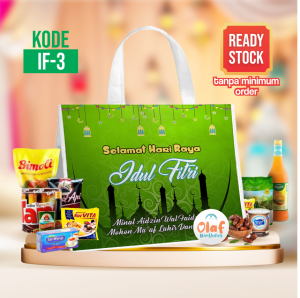 READY STOCK UKURAN JUMBO Tas Bingkisan Sembako Lebaran Tas Parcel Hari Raya Idul Fitri